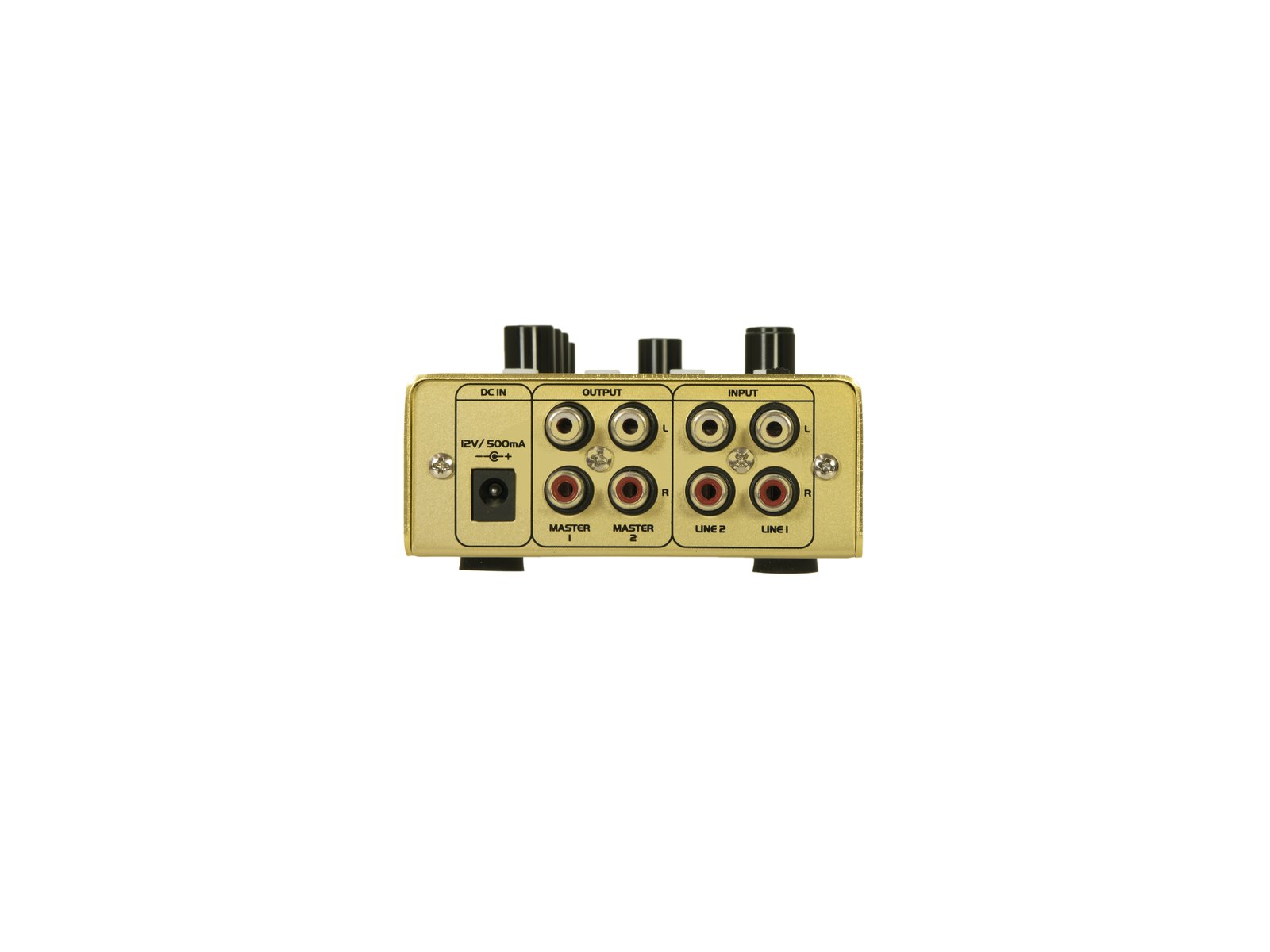 OMNITRONIC GNOME-202P Mini-Mixer 2-Kanal GOLD